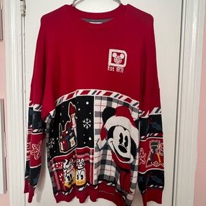 Disney World 2021 Mickey And Friends Spirit Jersey Sweater Size S